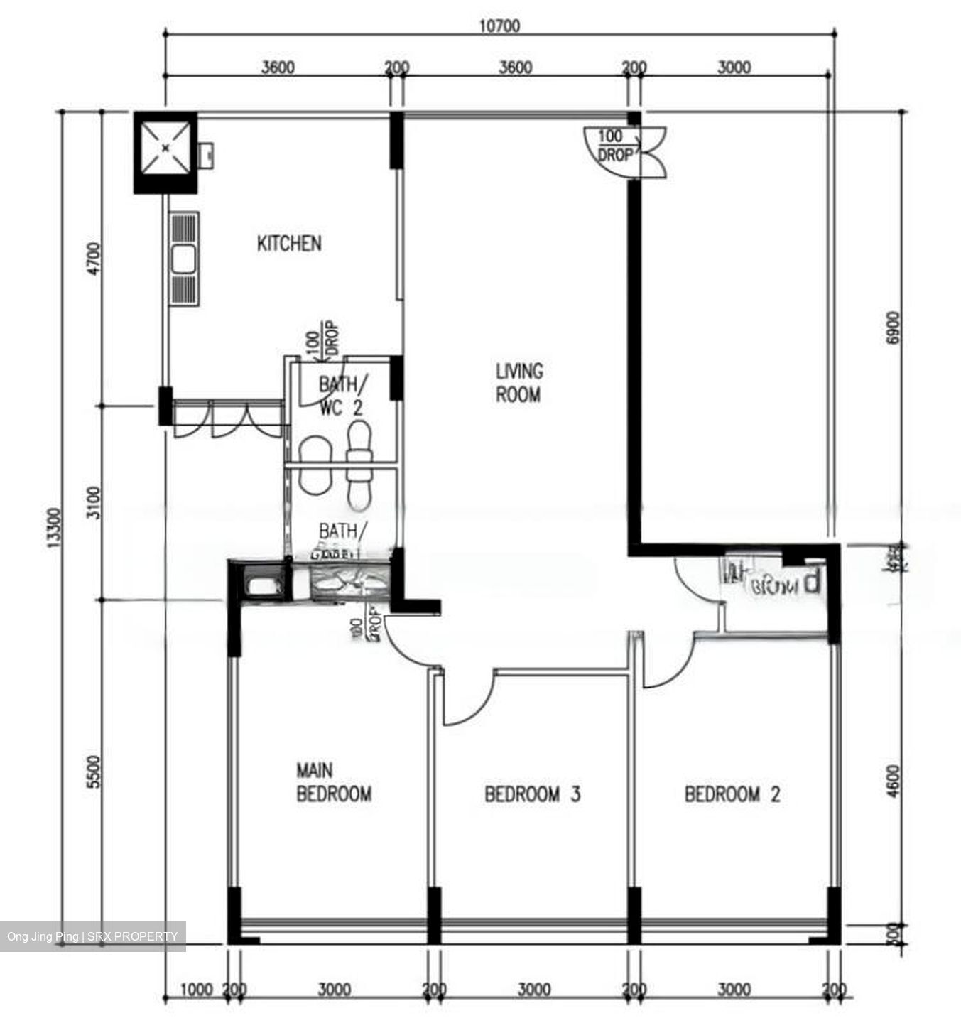 Blk 121 Mcnair Spring (Kallang/Whampoa), HDB 4 Rooms #498014711